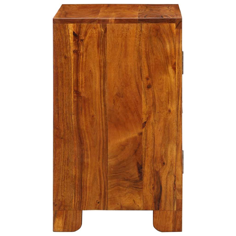 Sideboard Mehrfarbig 50x35x60 cm Massivholz Akazie