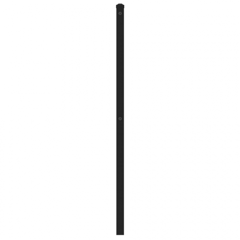 Kopfteil Sonoma-Eiche 90 cm Eisen und Holzwerkstoff