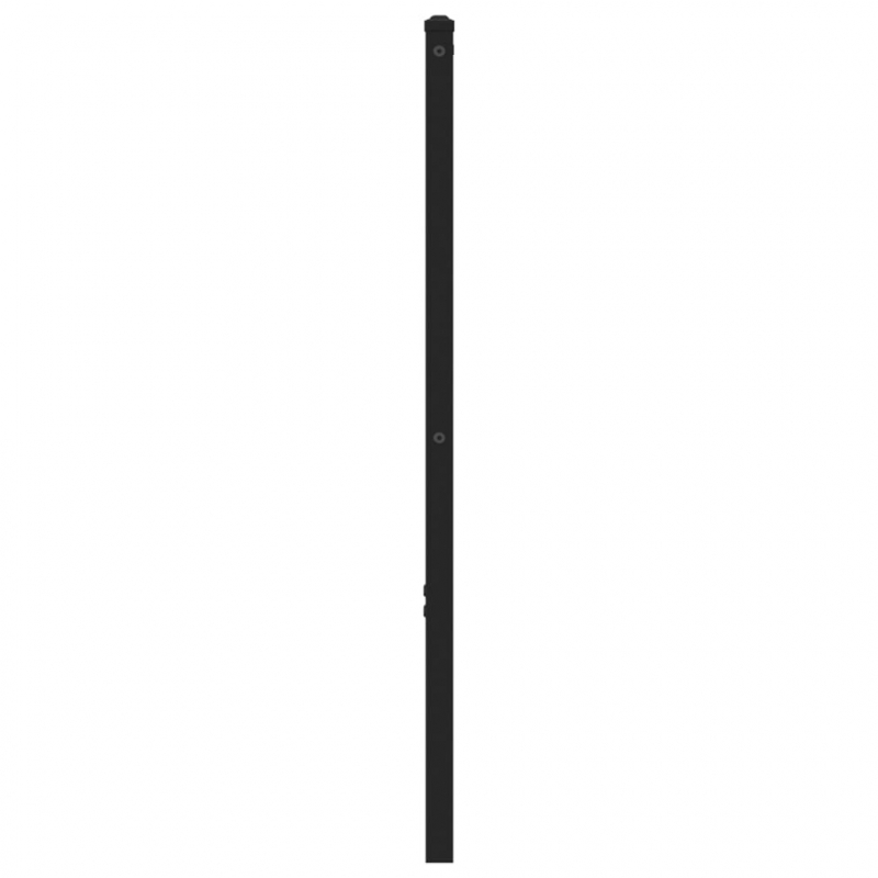 Kopfteil Braun Eichen-Optik 90 cm Stahl und Holzwerkstoff
