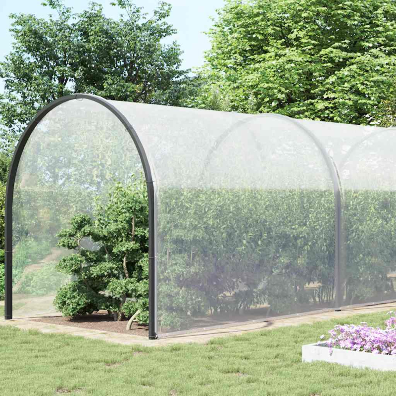 Transparente Plane mit Ösen 8x12 m Polyethylen