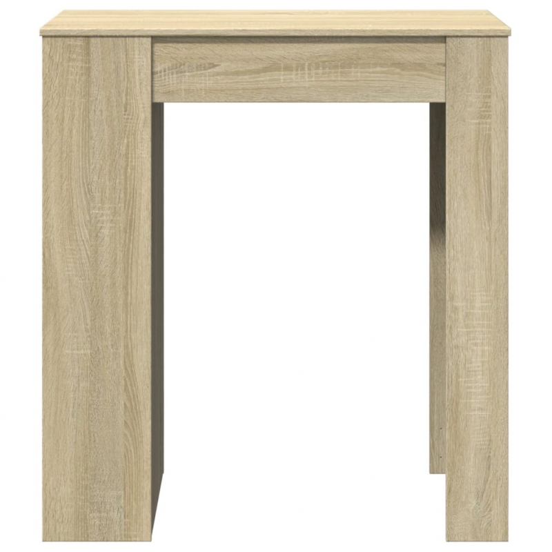 Bartisch mit Regal Sonoma-Eiche 95x47x103,5 cm Holzwerkstoff