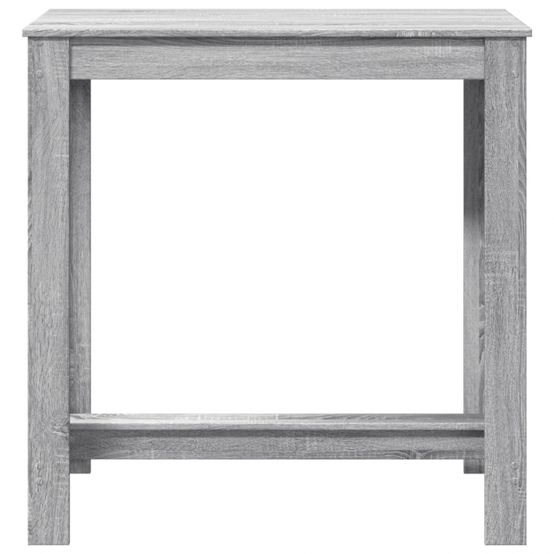 Bartisch Grau Sonoma 102x50x103,5 cm Holzwerkstoff