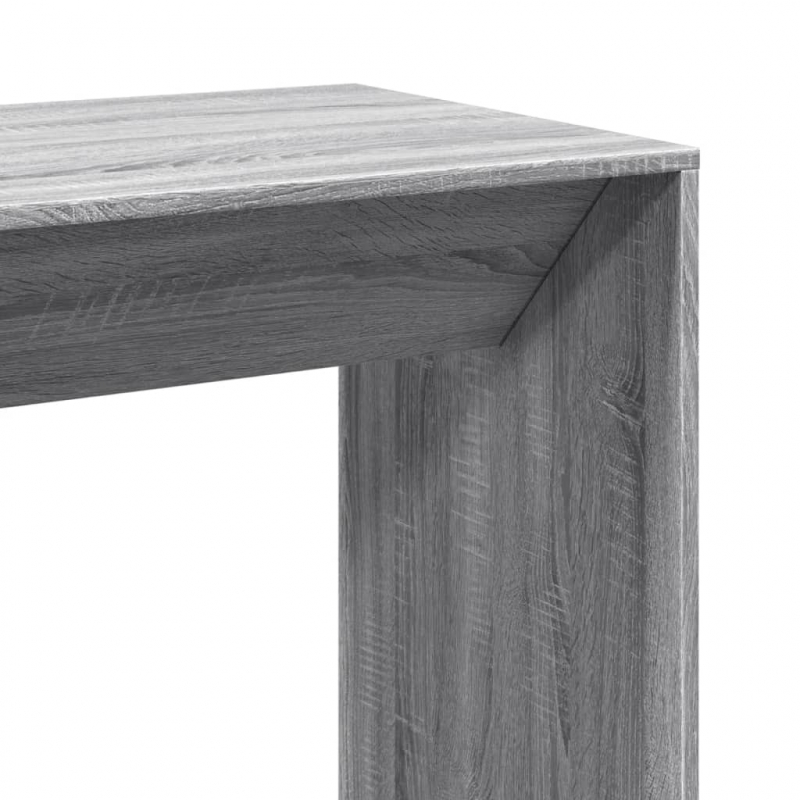 Bartisch Grau Sonoma 102x50x103,5 cm Holzwerkstoff