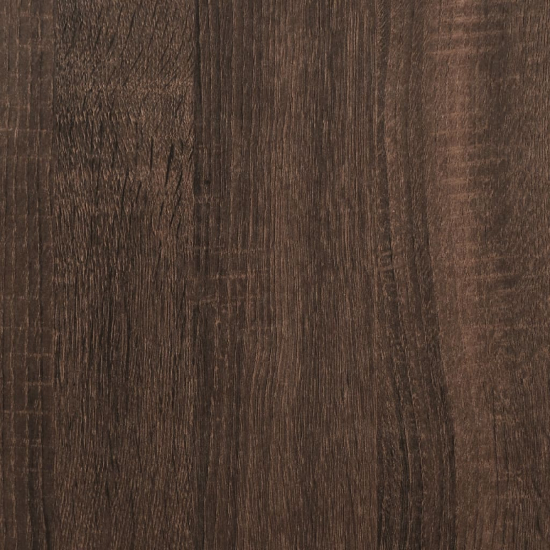Kaminumrandung Braun Eichen-Optik 100x30x87,5 cm Holzwerkstoff