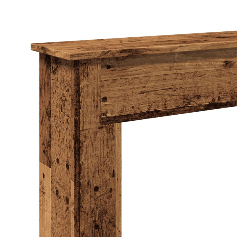 Kaminumrandung Altholz-Optik 75x20x87,5 cm Holzwerkstoff