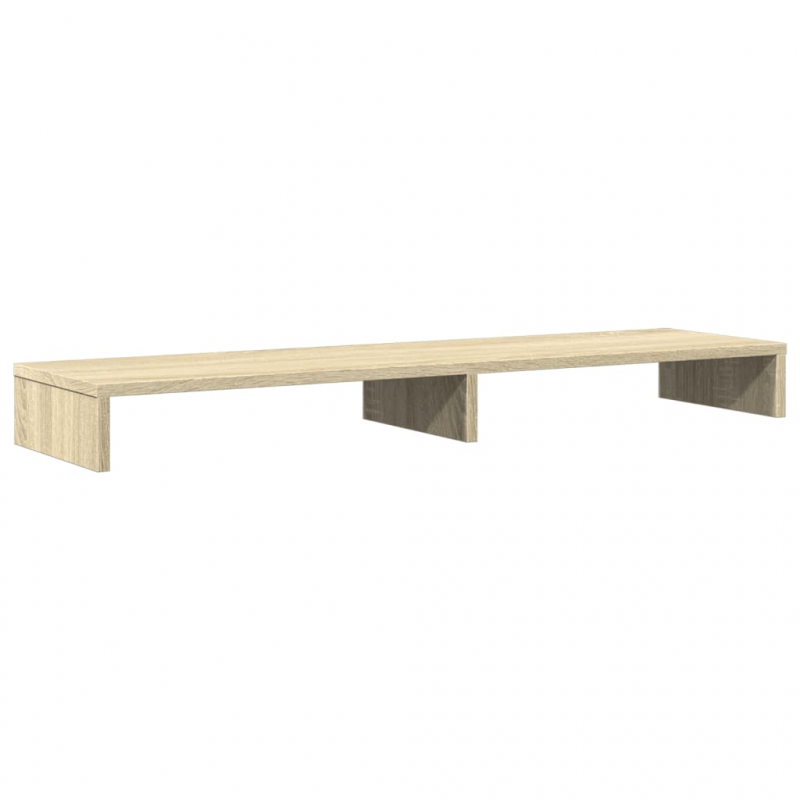 Monitorständer Sonoma-Eiche 100x27x10 cm Holzwerkstoff