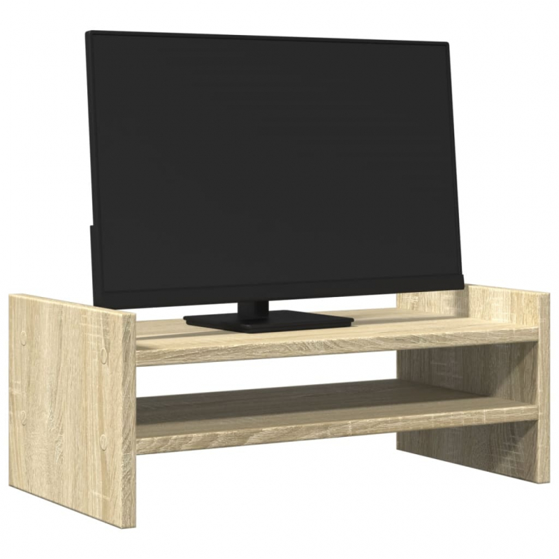 Monitorständer Sonoma-Eiche 50x27x20 cm Holzwerkstoff