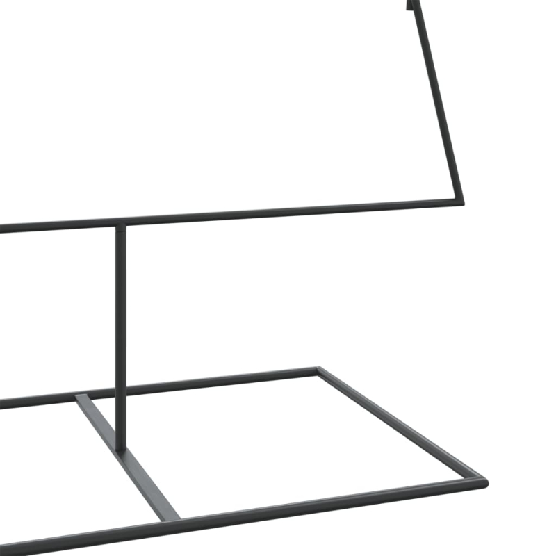 Metall-Weihnachtsbaum zum Dekorieren Schwarz 210 cm