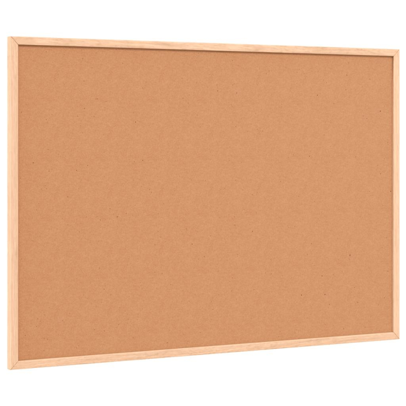 Magnetisches Whiteboard mit massivem Kiefernholzrahmen 80x55 cm