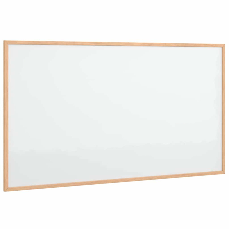 Magnetisches Whiteboard mit massivem Kiefernholzrahmen 100x55cm