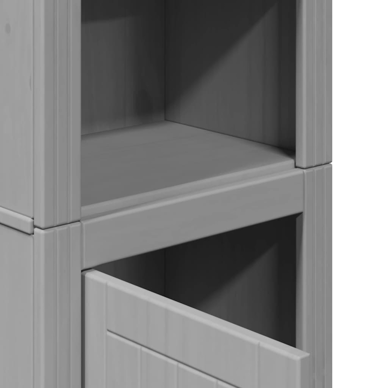 Badschrank BODO Grau 44x30x160 cm