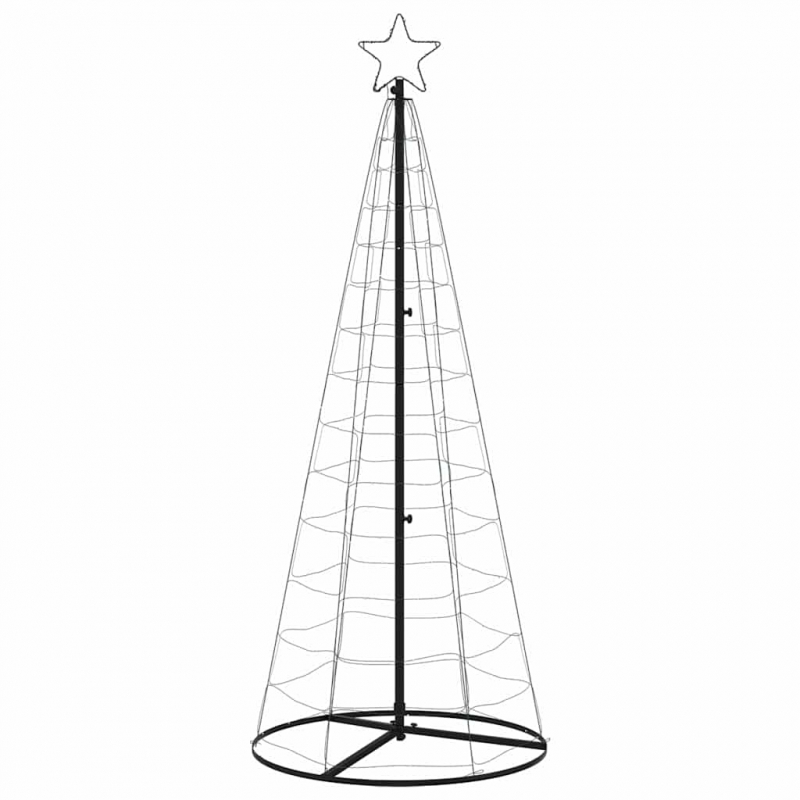 Weihnachtsbaum Kegelform 200 LEDs Blau 182 cm