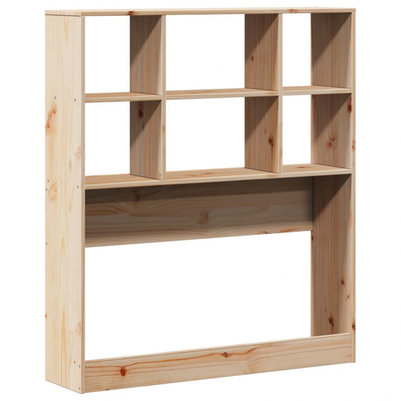 Kopfteil mit Stauraum 100 cm Massivholz Kiefer