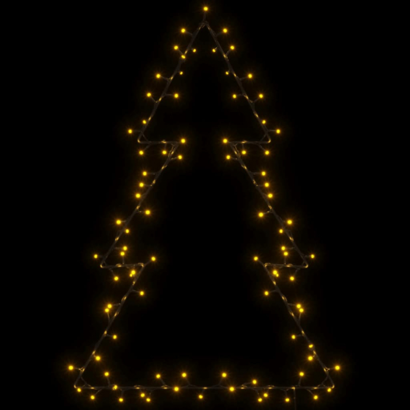 Weihnachtsbeleuchtung Weihnachtsbaum-Silhouette 115 LEDs