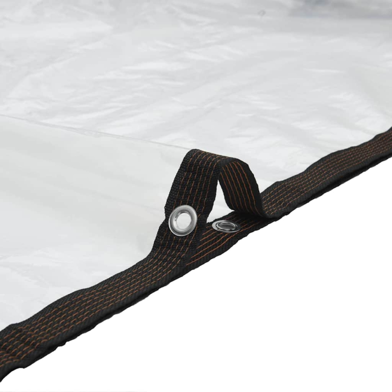 Pflanzenabdeckung mit Ösen 1x4 m Polyethylen