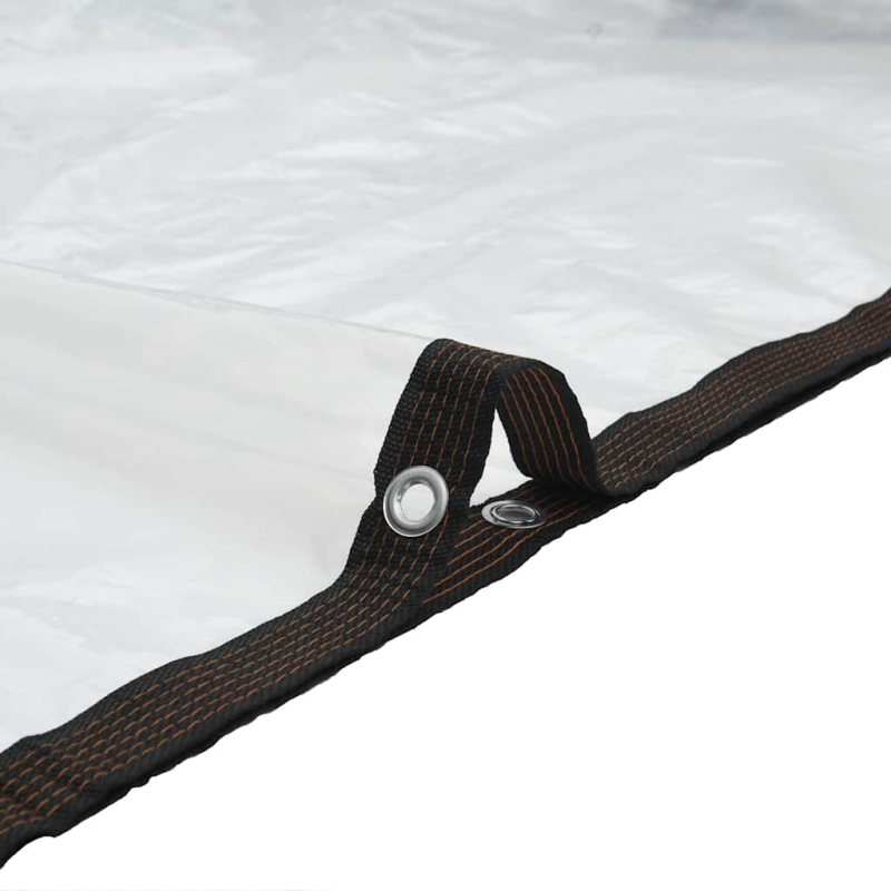Pflanzenabdeckung mit Ösen 2x8 m Polyethylen