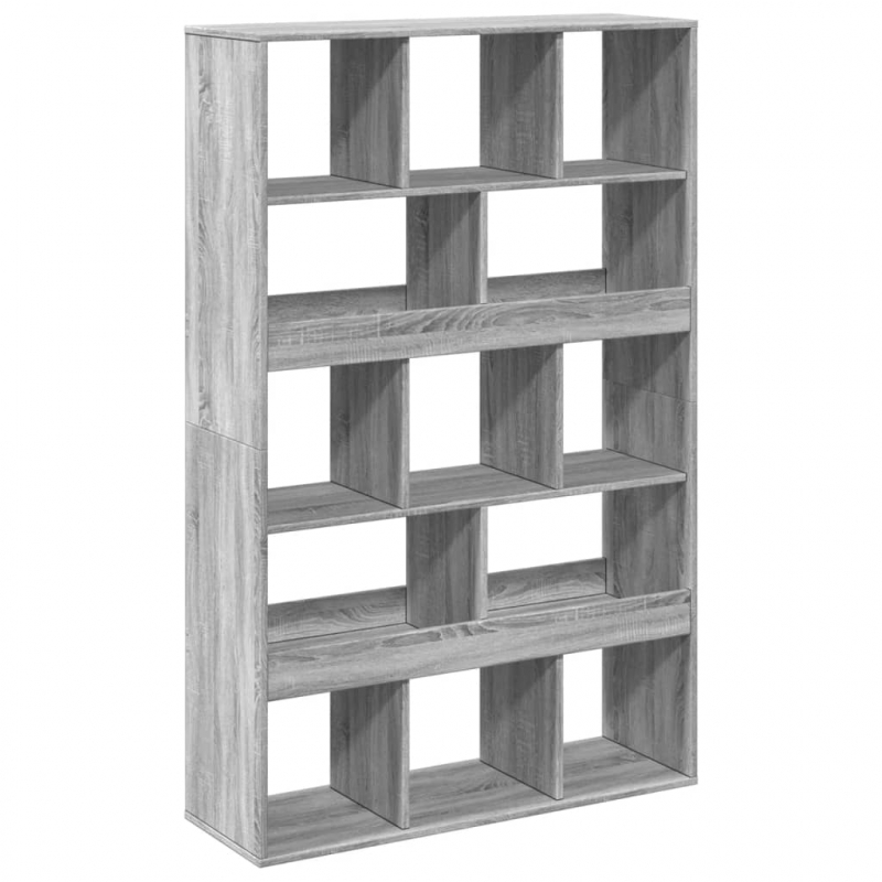 Bücherregal Grau Sonoma 100x33x156,5 cm Holzwerkstoff