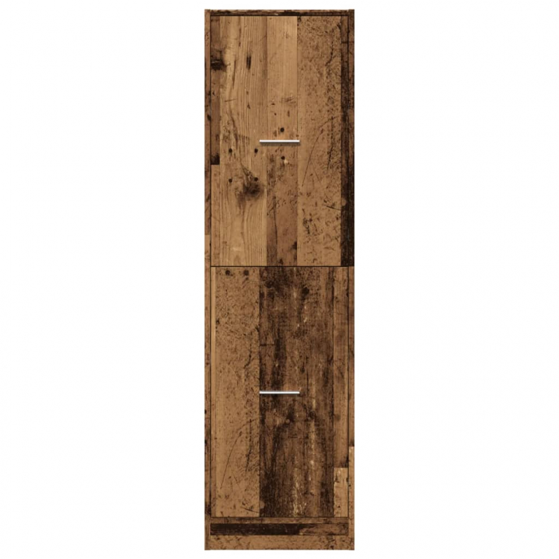 Apothekerschrank Altholz-Optik 40x41x144,5 cm Holzwerkstoff