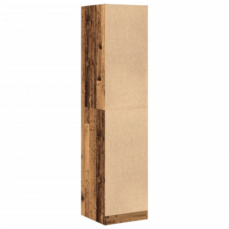 Apothekerschrank Altholz-Optik 40x41x174,5 cm Holzwerkstoff