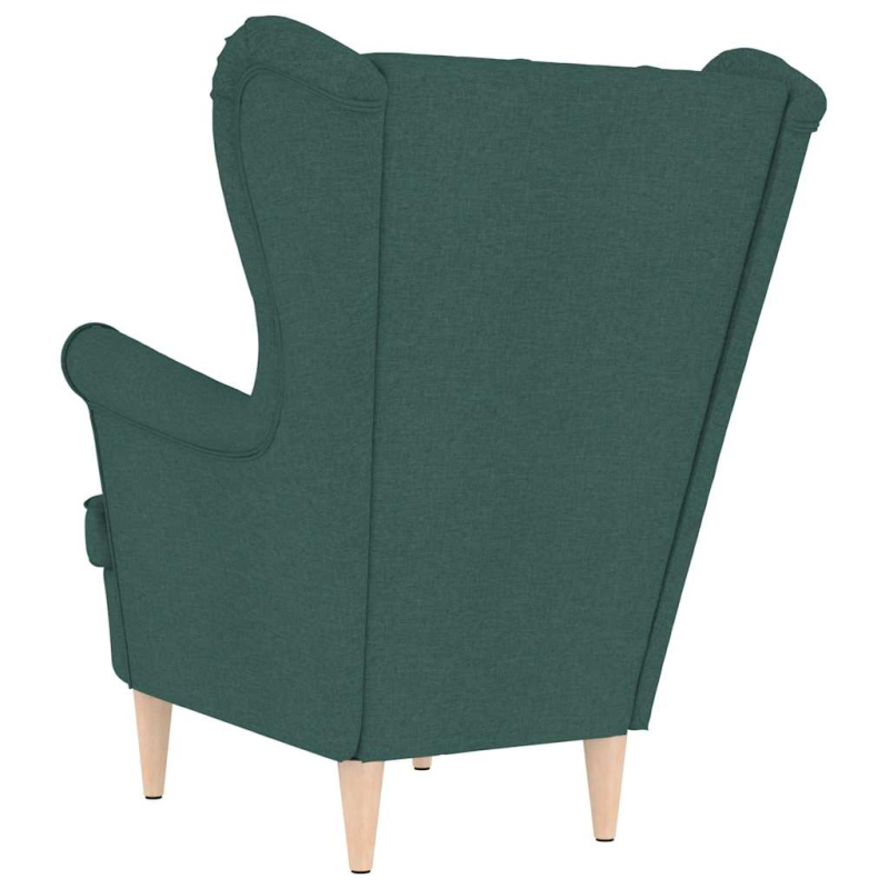 Sessel Dunkelgrün 74x84x100 cm Stoff