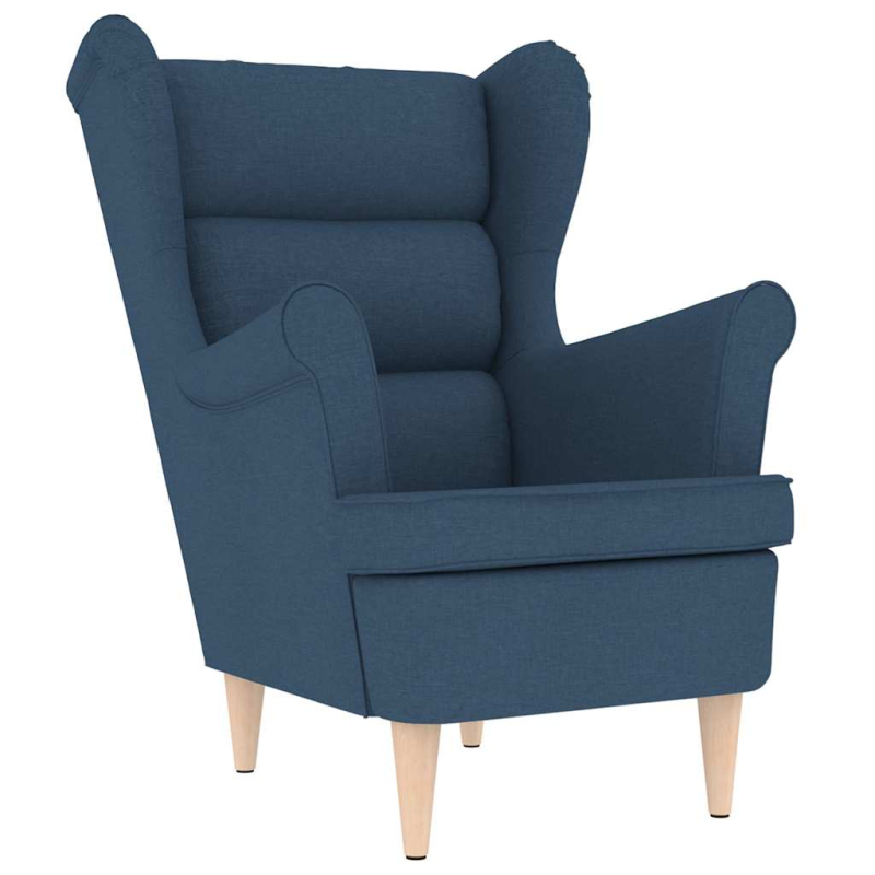 Sessel Blau 74x84x100 cm Stoff