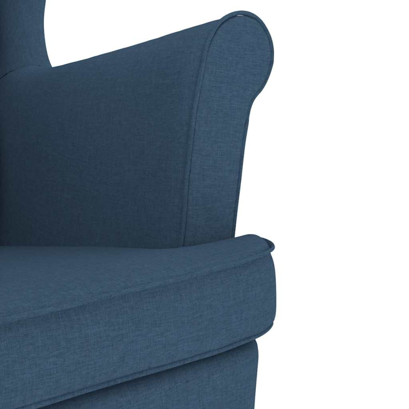 Sessel Blau 74x84x100 cm Stoff