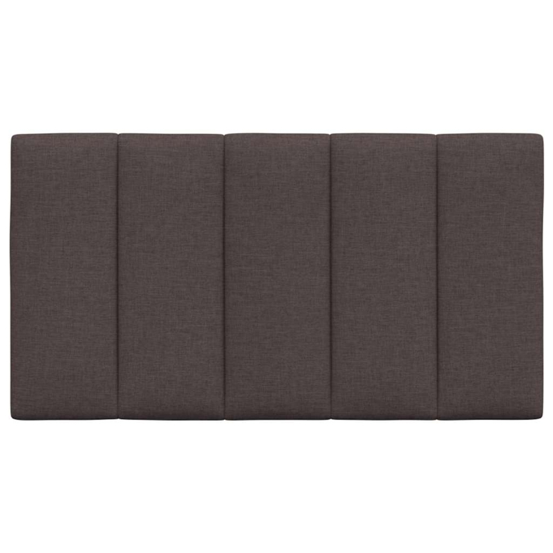 Kopfteil-Kissen Dunkelbraun 80 cm Stoff