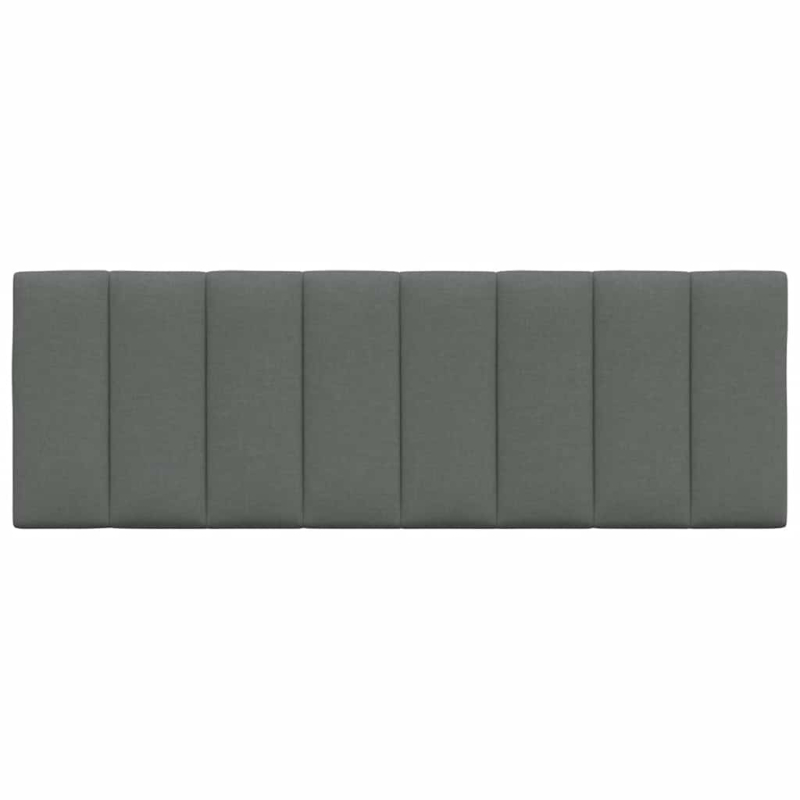 Kopfteil-Kissen Dunkelgrau 140 cm Stoff
