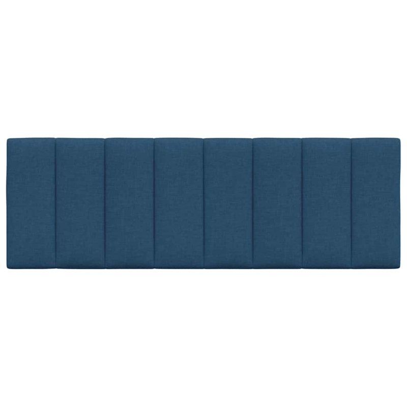 Kopfteil-Kissen Blau 140 cm Stoff