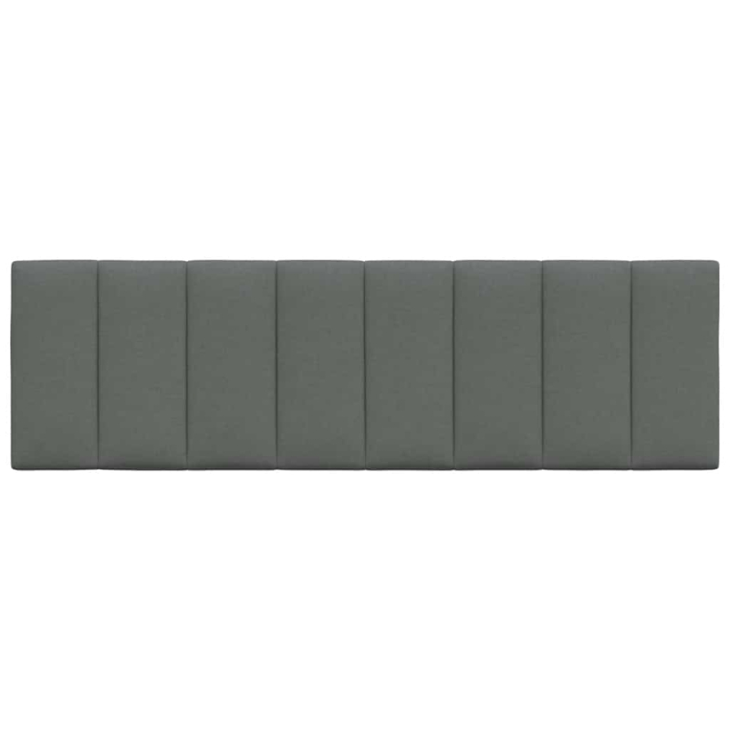 Kopfteil-Kissen Dunkelgrau 160 cm Stoff