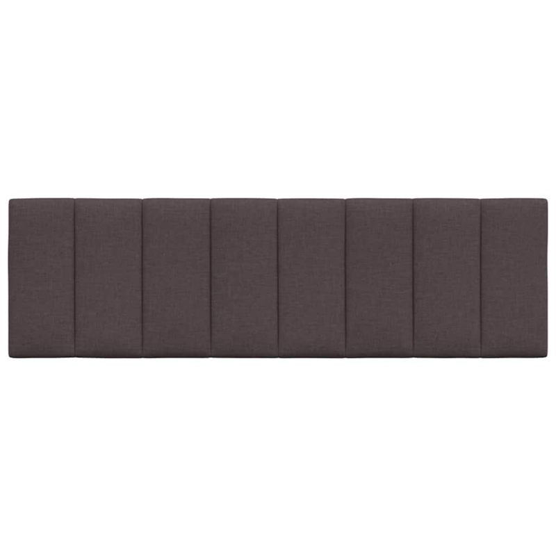 Kopfteil-Kissen Dunkelbraun 160 cm Stoff