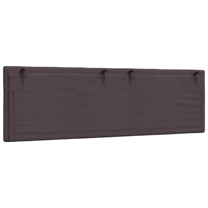 Kopfteil-Kissen Dunkelbraun 160 cm Stoff