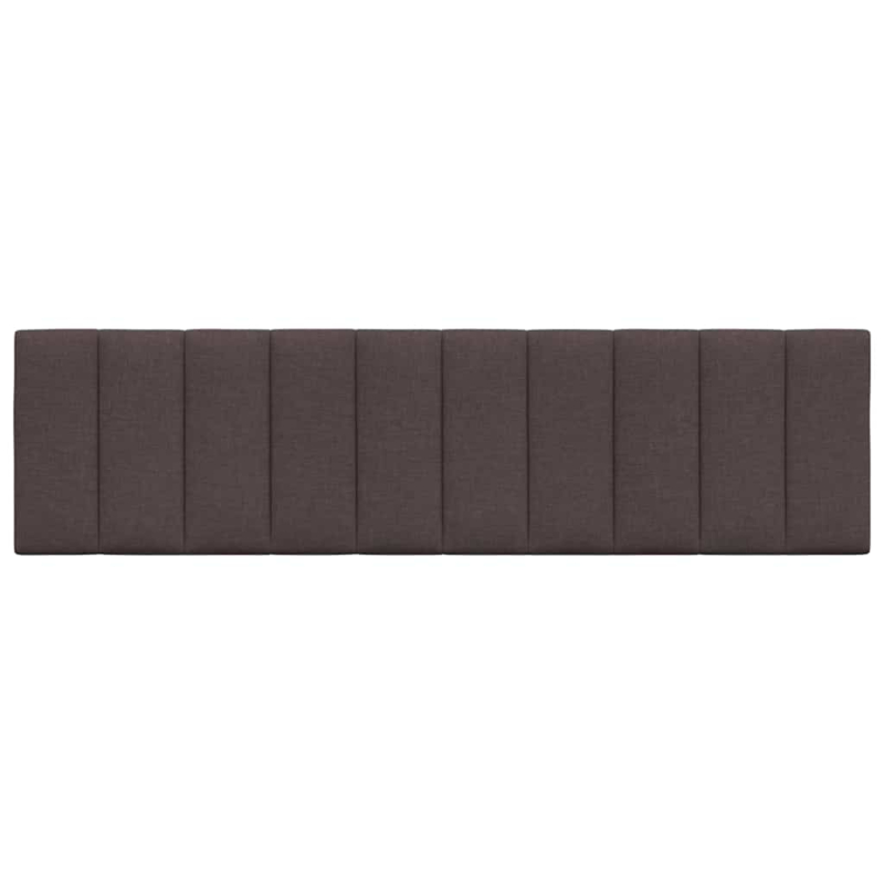 Kopfteil-Kissen Dunkelbraun 180 cm Stoff
