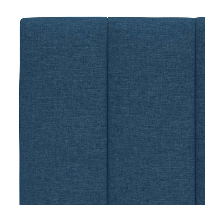 Kopfteil-Kissen Blau 180 cm Stoff