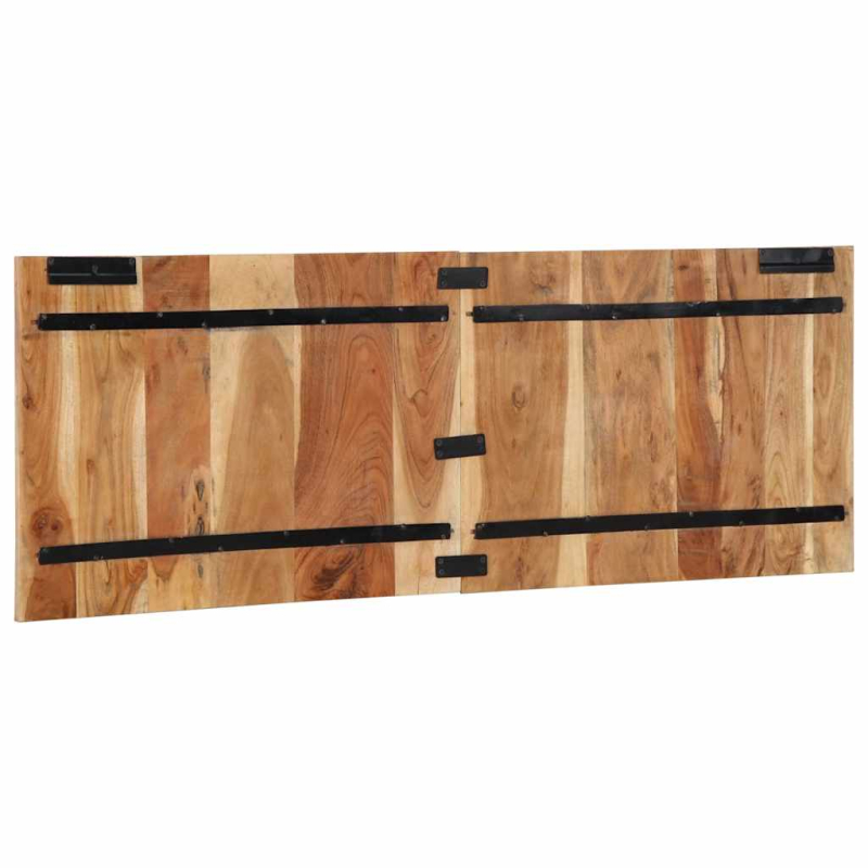 Kopfteil 140 cm Massivholz Akazie