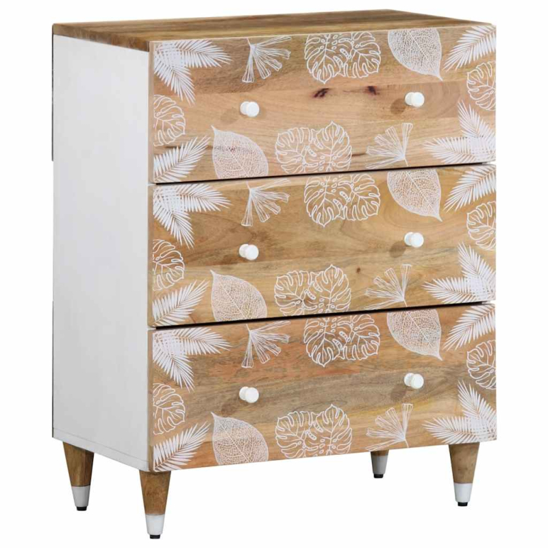 Sideboards 2 Stk. 60x33,5x75 cm Massivholz Mango