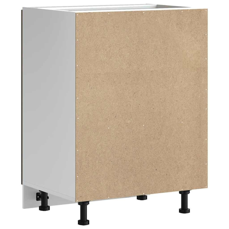 Spülenunterschrank Kalmar Braun Eichen-Optik 60x46x81,5 cm