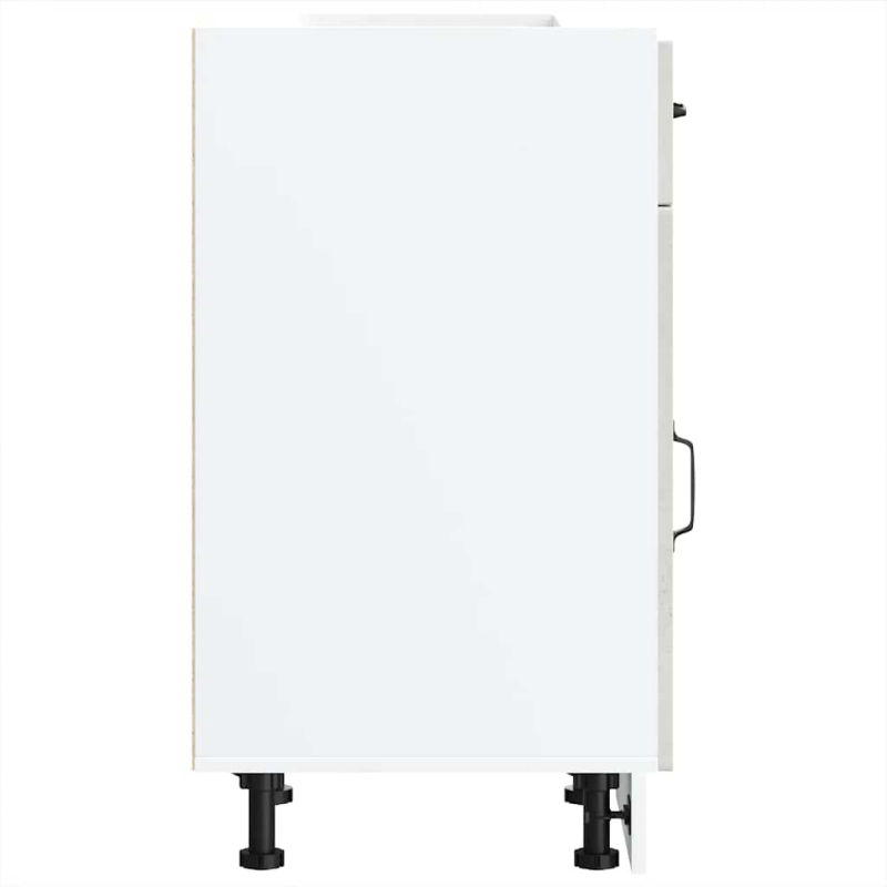 Küchenunterschrank Kalmar Betongrau Holzwerkstoff