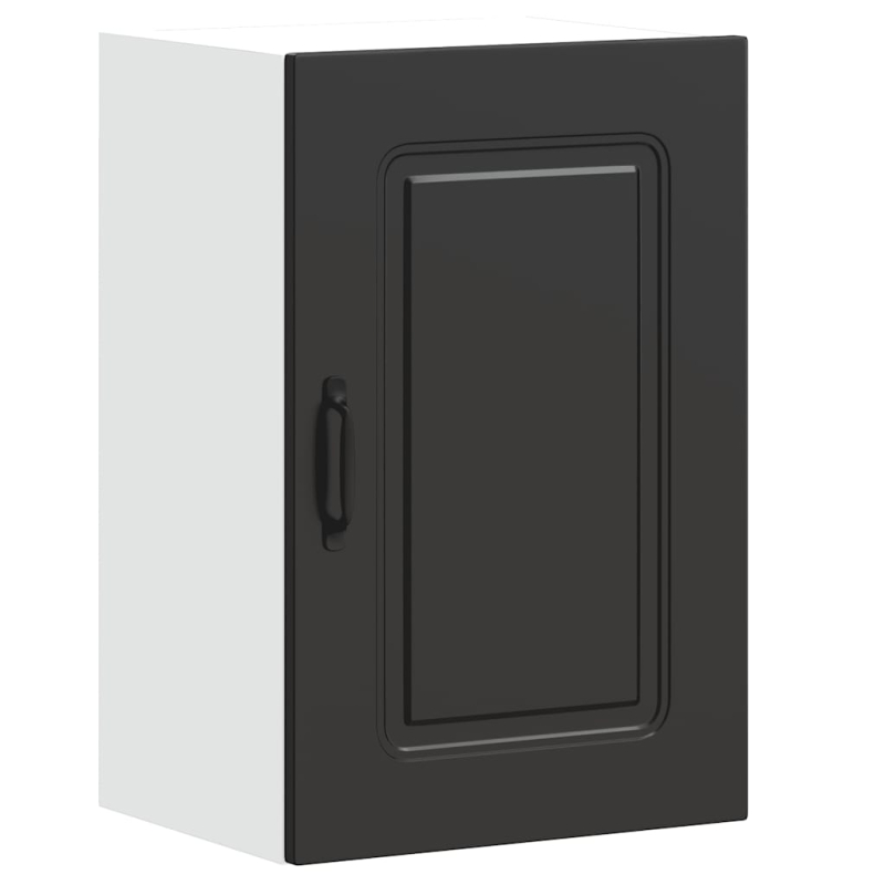 Küchen-Hängeschrank Kalmar Schwarz Holzwerkstoff