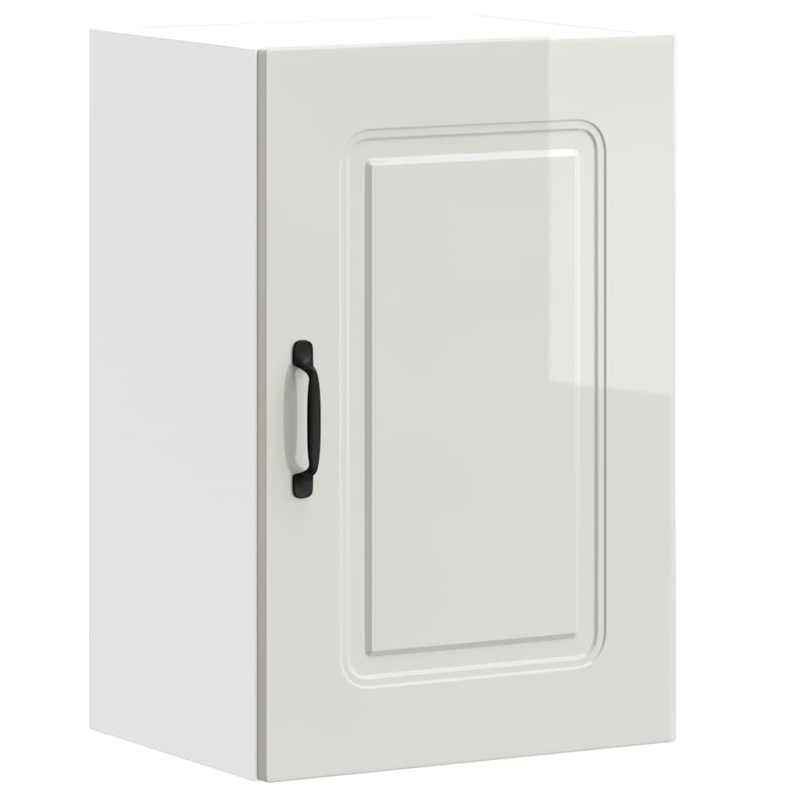 Küchen-Hängeschrank Kalmar Hochglanz-Weiß Holzwerkstoff