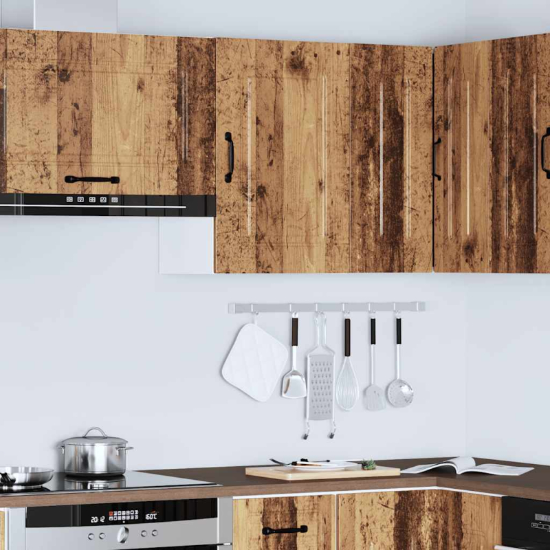 Küchen-Hängeschrank Kalmar Altholz-Optik Holzwerkstoff