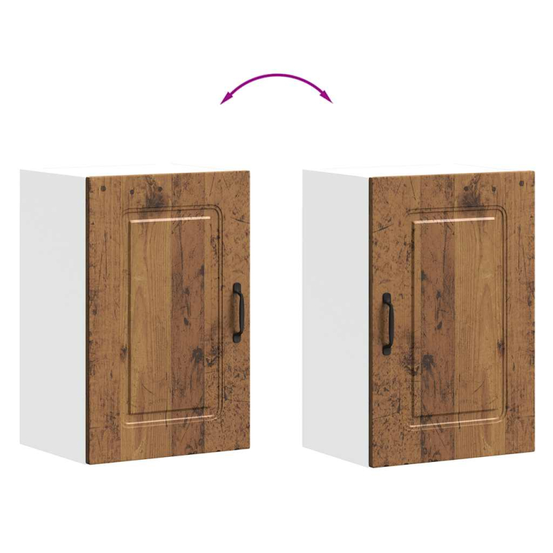 Küchen-Hängeschrank Kalmar Altholz-Optik Holzwerkstoff