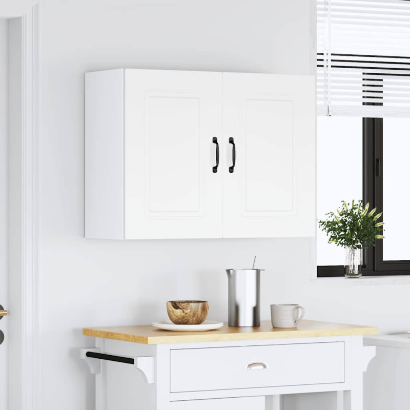 Küchen-Hängeschrank Kalmar Weiß Holzwerkstoff