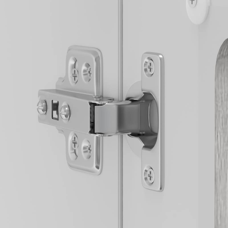 Küchen-Hängeschrank mit Glastür Kalmar Grau Sonoma Holzwerkstoff