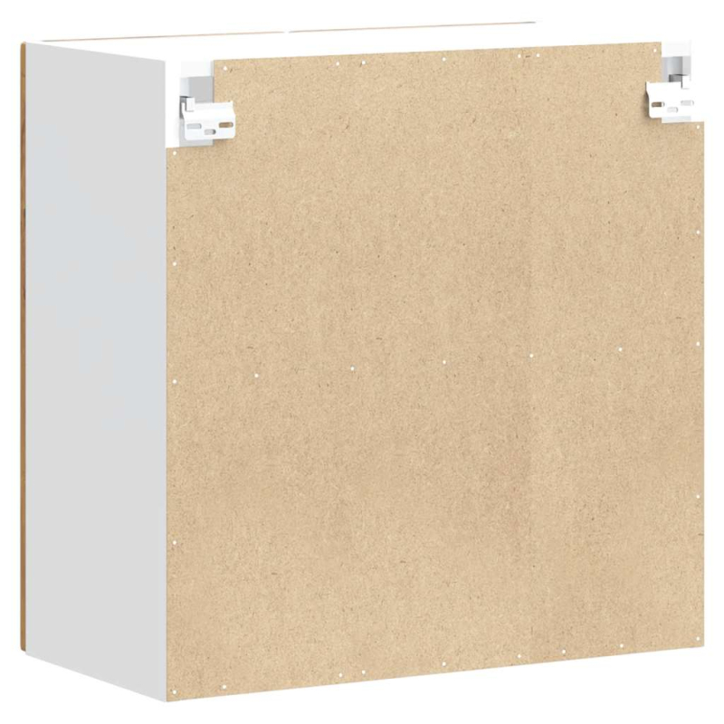 Küchen-Hängeschrank mit Glastür Kalmar Altholz-Optik Holzwerkstoff