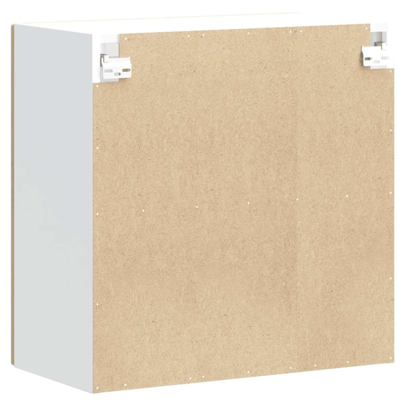 Küchen-Hängeschrank mit Glastür Kalmar Artisan-Eiche Holzwerkstoff