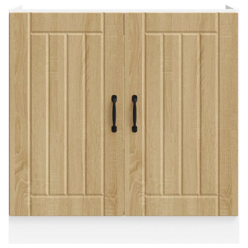 Spülenunterschrank Lucca Sonoma-Eiche Holzwerkstoff