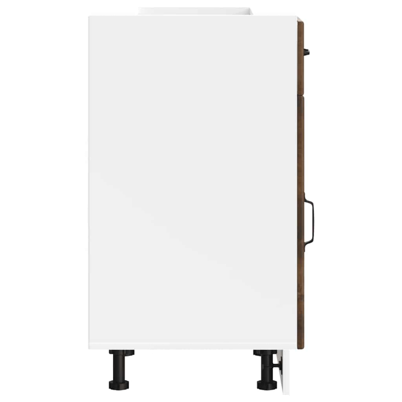 Küchen-Unterschrank Lucca Räuchereiche Holzwerkstoff