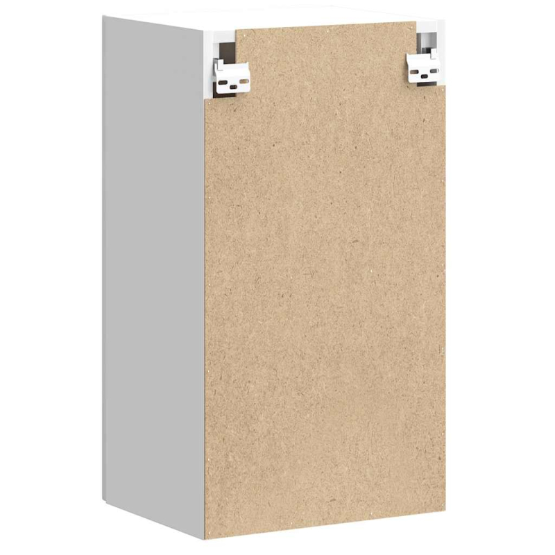 Küchen-Hängeschrank Lucca Hochglanz-Weiß Holzwerkstoff