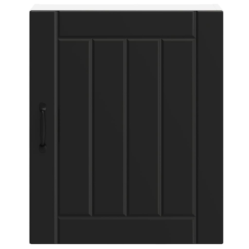 Küchen-Hängeschrank Lucca Schwarz Holzwerkstoff